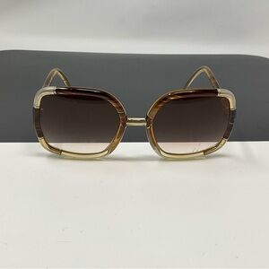 Ted Lapidus vintage oversized Sunglasses scratched lenses